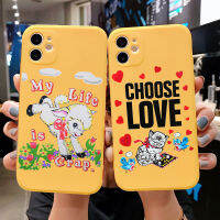 PUNQZY Funny Gifts Sheep Art Dog My Life Is Crap Phone Case For 12 Pro Max XR 13 11 PRO MAX XS 6s 7 Plus Shell TPU Cover