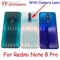 TOP AAAA Quality For Xiaomi Redmi Note 8 Pro Back Battery Cover With Camera Lens Housing Case Repair Parts