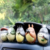 10CM Anime Cute Totoro PVC Figure Model Collectible Cartoon Room Desktop Car Interior Ornament Decor Toys Accessories Gifts