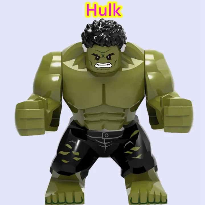 big-hulk-bruce-แบนเนอร์-spiderman-miniตัวเลข-avengers-บล็อกตัวต่อของเล่นสำหรับเด็ก