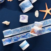 30mm*5 m New Fantasy Ocean Star Adhesive Washi Tape Kawaii DIY Decorative Masking Tape For Scrapbooking Photo Album TV Remote Controllers