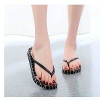 Multi-Size Black and White EVA Flip Flops Sandals for Women