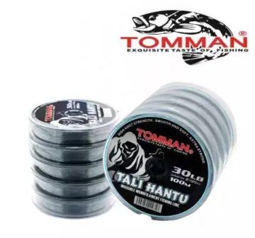 Tomman Quality Monofilament Fishing Line Leader Tali Tangsi 10/15
