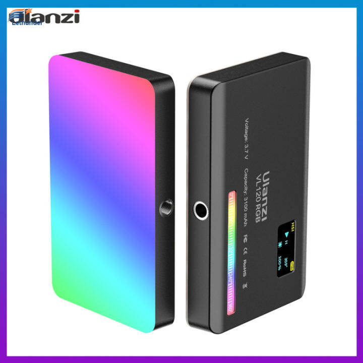 ulanzi-vl120-rgb-mini-pocket-led-เติมแสงแบบพกพา-full-color-การถ่ายภาพโคมไฟมือถือ