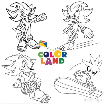 Tuyển tập 25 tranh tô màu Sonic siêu đẹp dành tặng bé yêu