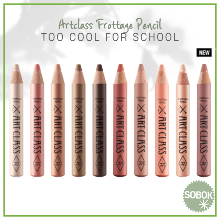 [TOO COOL FOR SCHOOL] Artclass Frottage Pencil 10 colors / Pencil