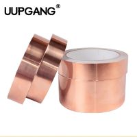 ☍☄ 10m DIY Double Side Conductive Copper Foil Tape Adhesive Strip Shield Eliminate Anti-static Heat Dissipation Repair Tape Sticker