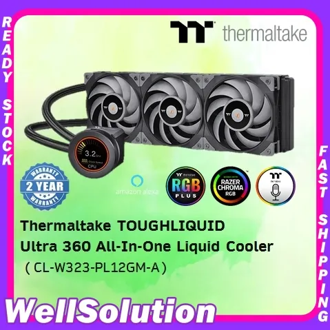 Thermaltake TOUGHLIQUID Ultra 360 All-In-One Liquid Cooler ( CL-W323 ...