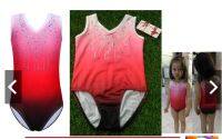 Next Kids ชุดยิมนาสติก สีชมพู ไซส์ 6A สำหรับ 110-120ซม Girl Leotard Gymnastics (Size S for 5-7 years): Pink