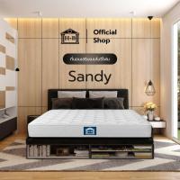 Home Best [ส่งฟรี] ที่นอนเมมโมรี่โฟม รุ่น Sandy หนา 8 นิ้ว หุ้มผ้านุ่มขนนก  ขนาด 3ฟุต / 3.5 ฟุต / 5 ฟุต / 6 ฟุต