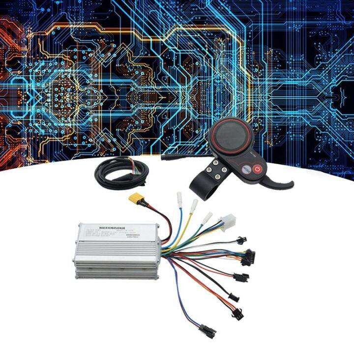 48v-25a-electric-scooter-controller-dashboard-kit-with-tf-100-display-switch-button-for-kugoo-m4-electric-scooter-parts-accessories