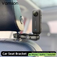 Vamson Phone Car Holder Stand Back Auto Seat Headrest Bracket Support Accessories For Iphone Samsung Huawei Smartphone Gopro 11