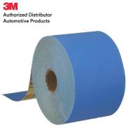 3M กระดาษทรายหลังกาว 321U STIK BLUE 70มม x 30 เมตร) P240, P320, P400, P500