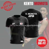 ∈❡❧ Yonex Jersey 2022 2023 MOMOTA JAPAN Player Badminton Jersey DRI FIT Jersi Yonex Full Sublimation 3D Short Sleeve T-shirt