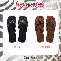 Havaianas Collection ฮาวายานัส รองเท้าแตะ รองเท้าผู้หญิง Slim Square 4148277-0090 / 4148277-1976 (1290)