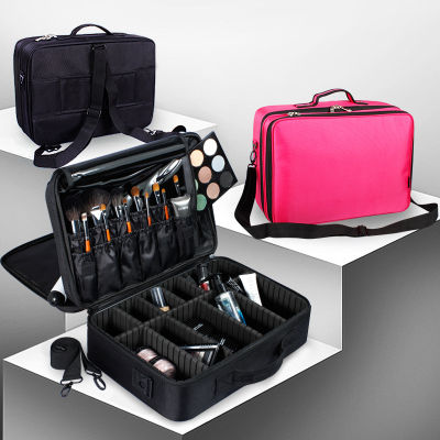 Professional Makeup Organizer Travel Cosmetic Case High-capacity Female Make Up Box Bolso Mujer Good Toiletry Storage Suitcases