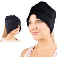 【CW】 New Migraine Gel Hat Cooling Headache Pack Wearable Cold Wrap for TensionSinusPressure Pain ReliefStress Reliever