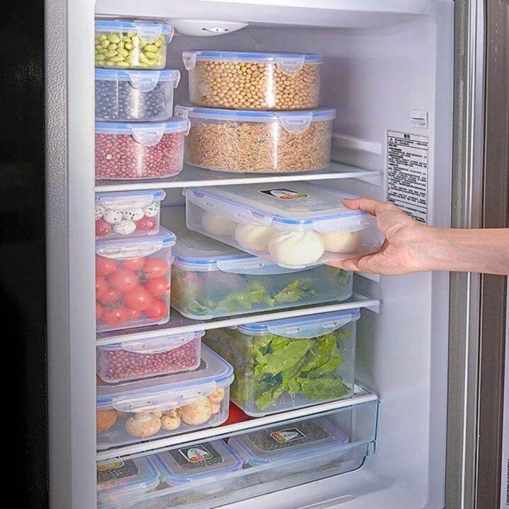 food-containers-with-lids-meal-prep-container-airtight-food-storage-lunch-containers-bpa-free-refrigerator-fresh-keeping-box