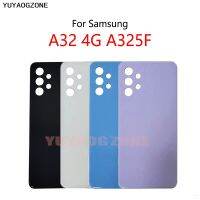 แบตเตอรี่กลับเคส Galaxy A32 4G A325F ฝาครอบแบตเตอร์รี่ในบ้านแผงเคสด้านหลัง