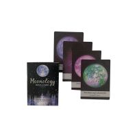 【HOT】✸ New Moonology Cards Divination Game Board Beginners With PDF Guidebook