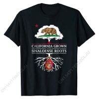 California Grown With Sinaloense Roots - Sinaloa T-Shirt Slim Fit Tees Cotton Men Top T-shirts Slim Fit Latest