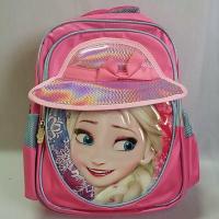 backpack school bag for Child กระเป๋านักเรียน กระเป๋านักเรียนประถม กระเป๋าเป้เด็ก เป้ เป้สะพายหลัง 3ดี 3d เจ้าหญิงหิมะ Frozen elsa เอลซ่า สูง 16 นิ้ว