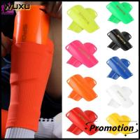 WUXU 1 Pair PE PE ที่จับหน้าแข้งฟุตบอล สีฟ้าสีดำสีขาว 8สี ที่คลุมหน้าแข้งฟุตบอล อุปกรณ์เสริมเสริม ระบายอากาศได้ระบายอากาศ เสื้อกีฬาแขนยาว เด็กเด็กผู้ชายผู้ชาย