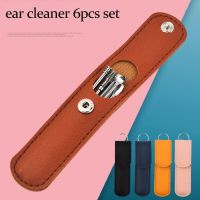 6PCS Ear Cleaner Wax Removal Tool Earpick Sticks Earwax Remover Curette Ear Pick Cleaning Ear Cleanser Spoon Health Care Earpick