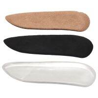 &amp; Lateral Heel Wedge Silicone Insoles for Supination and Pronation  Corrective Adhesive Gel Shoe Inserts for Bow Legs  Foot Shoes Accessories