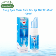 Dung Dịch Xịt Mũi Dr. Muối, Nước Muối Biển Sâu 100ml