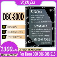 แบตเตอรี่ Dbc-800d 1300MAh สำหรับ Doro 500 506 508 509 510 515 6520 6030แบตเตอรี่โทรศัพท์มือถือ + หมายเลขการติดตามอุปกรณ์และเครื่องมือสี