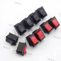 5pcs 2 Pin On-off  Boat Rocker Switch Push 6A/250VAC 10A 125VAC 15*21mm Button for Car Dash Dashboard Truck RV ATV HomeYB23TH