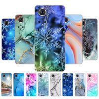 For Honor 50 Case For Honor 50 Pro Back Phone Cover For Huawei nova 9 Pro nova9 Silicon Coque marble snow flake winter christmas Electrical Safety