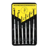 【CW】 Newshark 6Pcs/Set Screwdriver Set Jewelers Watchmakers Tools Screw Bits Hand Dropshipping