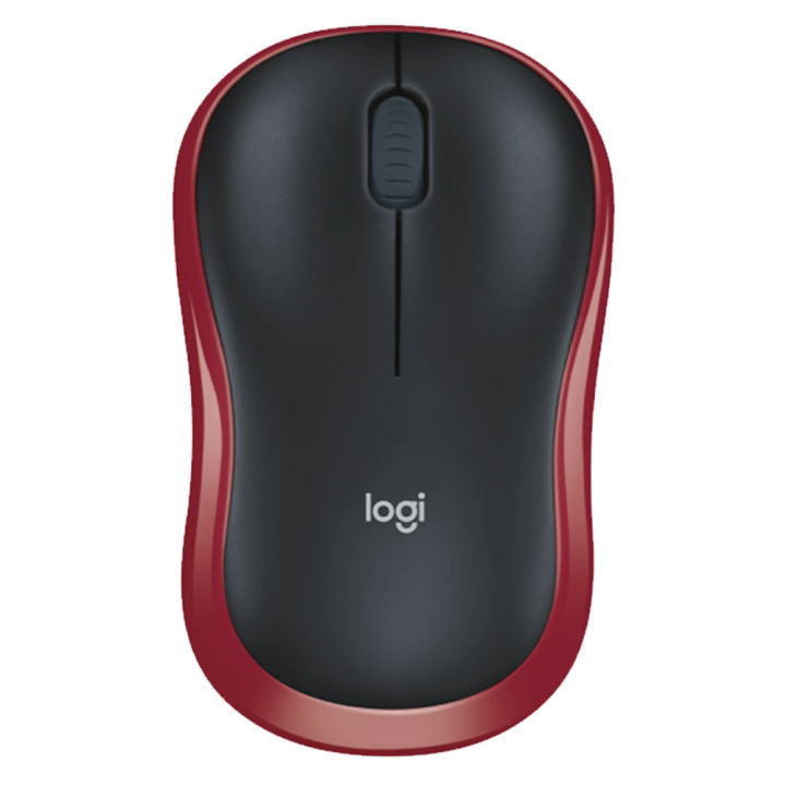 logitech-m185-wireless-mouse-red-เม้าส์ไร้สาย-สีแดง-ของแท้-ประกันศูนย์-3ปี