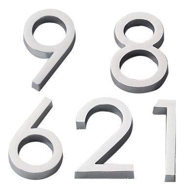 หมายเลข 3D บ้านเลขที่สติ๊กเกอร์ติดประตูแผ่นป้ายกลางแจ้งกล่องจดหมายอพาร์ทเมนท์โรงแรมห้องที่อยู่หมายเลขตกแต่งบ้าน-zptcm3861