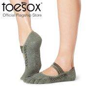 ToeSox โทซอคส์ ถุงเท้ากันลื่นแถบคาด ปิดนิ้วเท้า รุ่น Mia