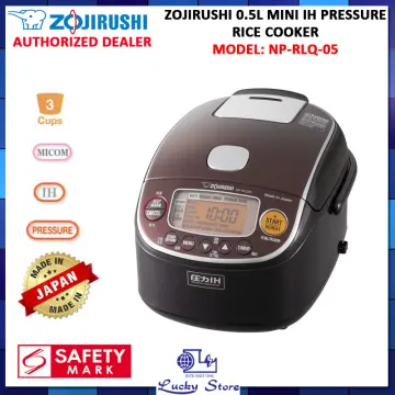 Zojirushi NS-LLH05-XA 3 Cups Rice Cooker for sale online
