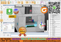 CIMATRON16 CAM MILL4 XA MachineSimulation XYZA