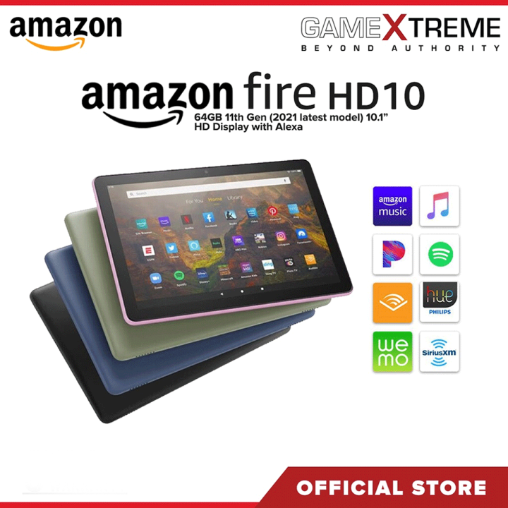 Brand New Amazon Fire HD 10 with Alexa 32GB， Wi-Fi， 10.1， 11th