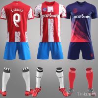 Atletico Madrid shirt suarez lattice boltzmann home and away jersey in 2122 2021 adult children football suits