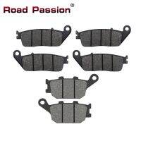 Road Passion Motorcycle Front and Rear Brake Pads For HONDA CBF50 VT1100 VT 1100 Shadow 95-07 VT1300 10-15 VTX1300 03-13 VRX400