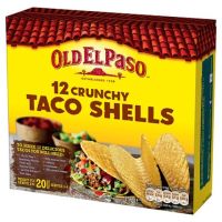 ?Import Items? Old El Paso Taco Shells 156g แผ่นแป้งอบ พร้อมกิน