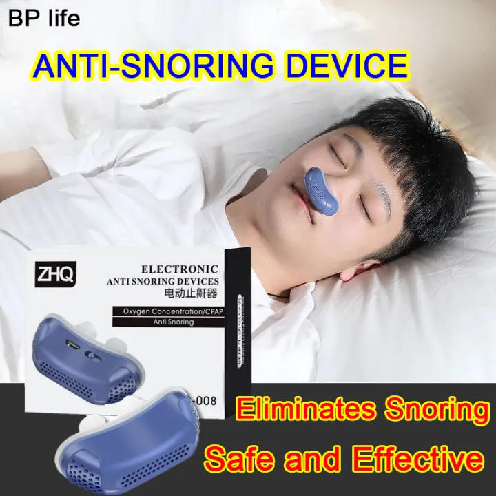 2 in 1 Anti Snore Electric Anti Snoring Device Aid Nasal Congestion Snore  Stopper Nose Breathe