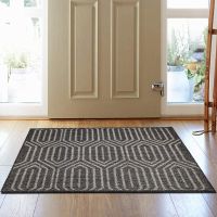 50X80cm Indoor Door Mat,Welcome Mats Non-Slip Absorbent Floor Mats Machine Washable Entry Rug Entrance Carpet