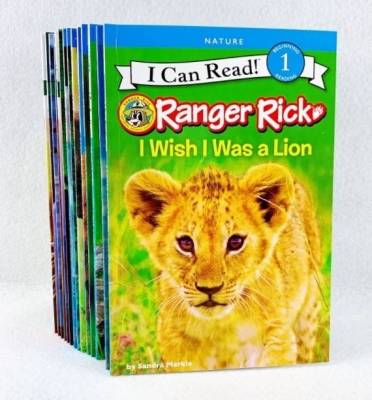 🐿I Can Read Ranger Rick 🍀  หนังสือภาษาอังกฤษหัดอ่านของเด็กๆ ระดับประถมศึกษาค่ะ มาพร้อมรูปประกอบสวยงาม เป็นสัตว์โลกน่ารักทั้งหลาย