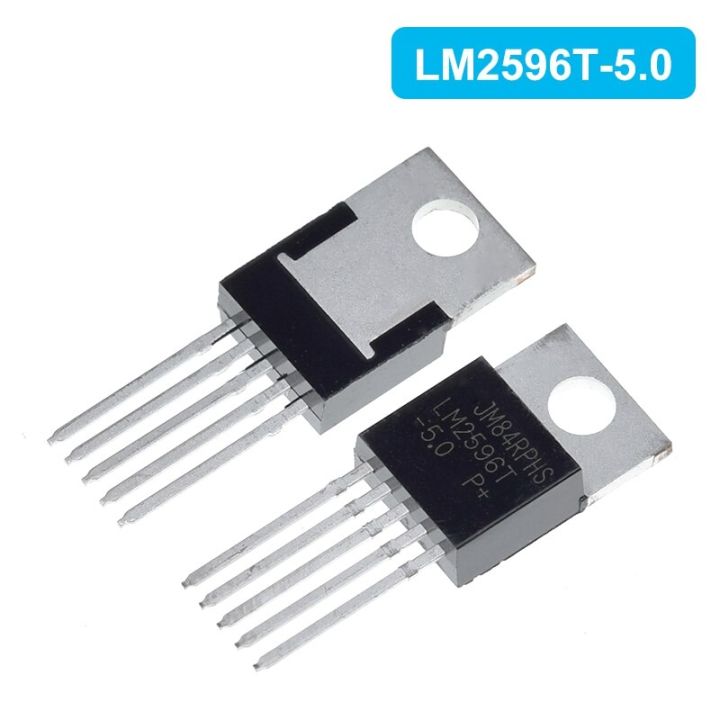 10PCS IC LM2596T-ADJ LM2596T-3.3 LM2596T-5.0 TO-220ตัวควบคุมแรงดันไฟฟ้า3A ปรับ NEW