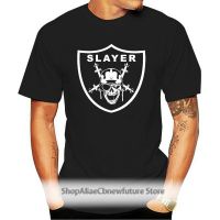 เสื้อยืดคอกลมcrew neckเสื้อยืด ลาย Slayer SlaydersS-4XL  IA26