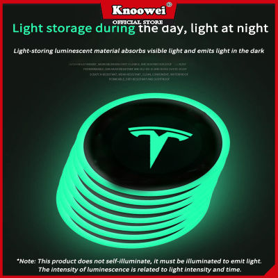 KONNWEI COD Tesla สติกเกอร์สะท้อนแสง เตือนความจํา สําหรับติดตกแต่งล้อรถยนต์ Model 3 Model Y