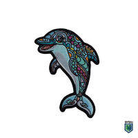 Dolphin Shirt Patches Applique